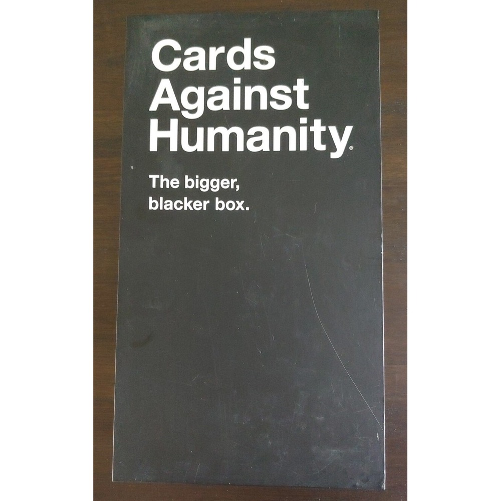Cards Against Humanity The Bigger Blacker Box With Extra Cards Expansions